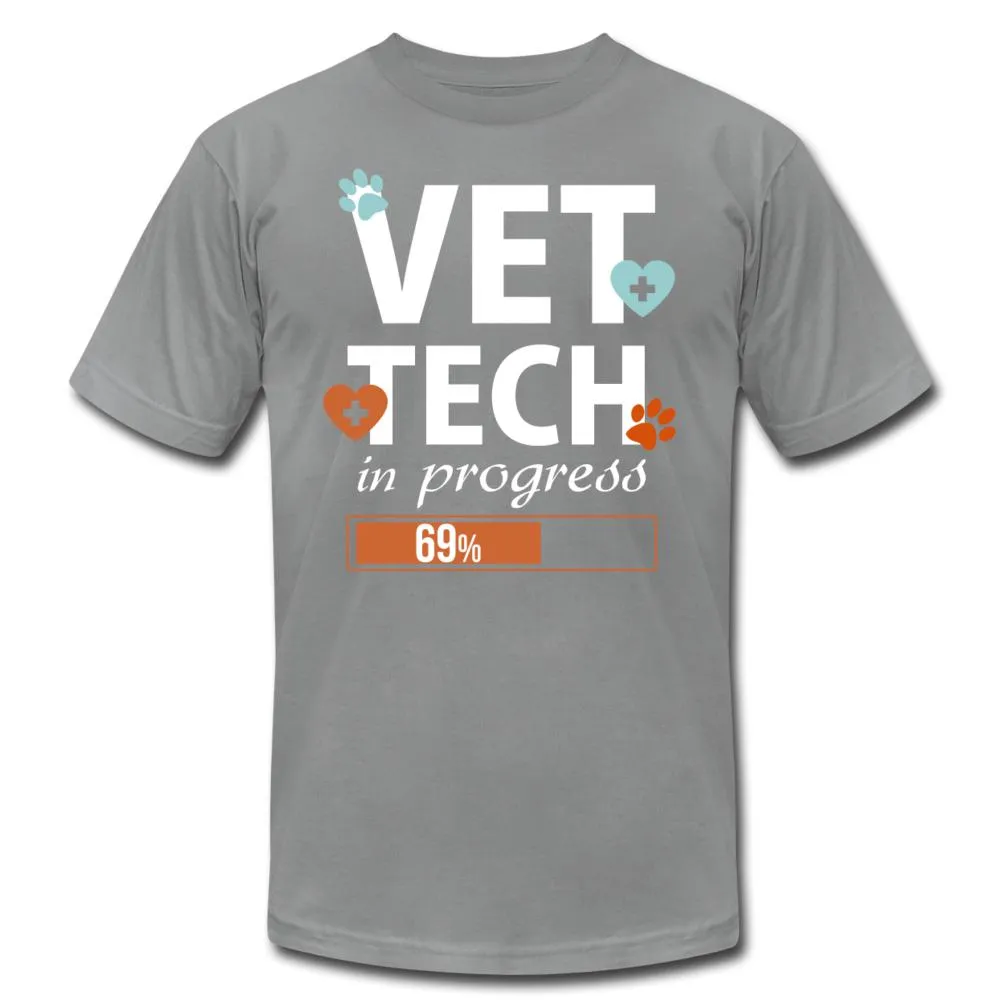 Vet Tech-In Progress Unisex Jersey T-Shirt by Bella   Canvas