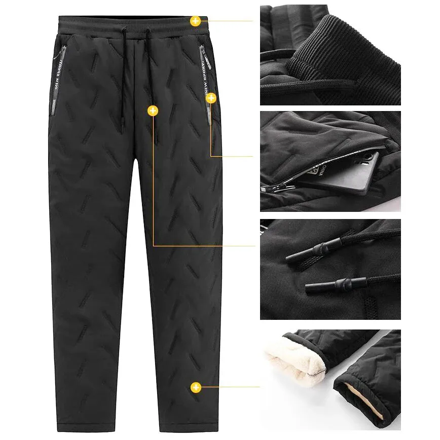 Winter Warm Lambswool Thicken Women Sweatpants Windproof Warm-Keeping Pants Ladies Cheap Clothing Joggers Fleece-Lined Trousers