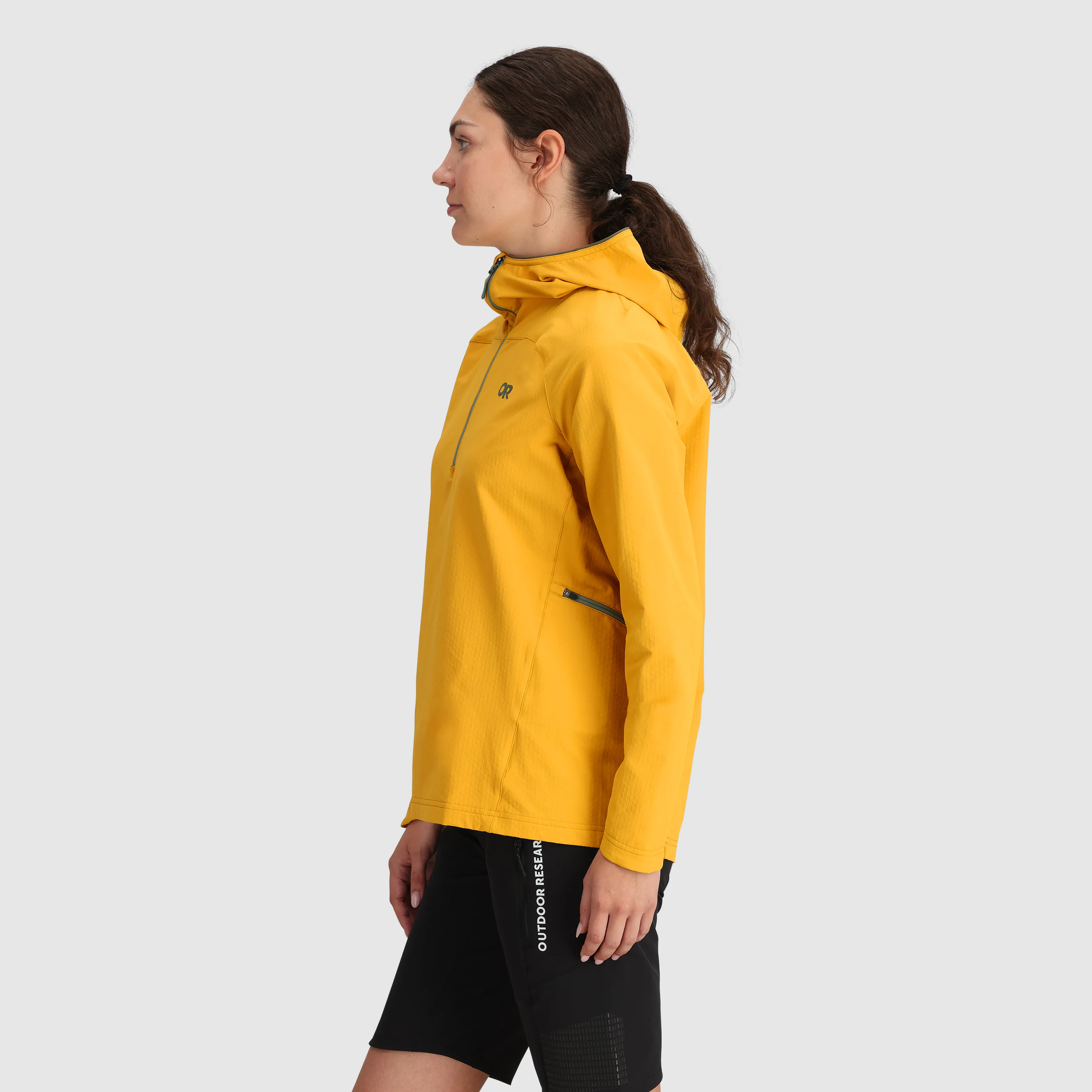 Women's Freewheel Half Zip Soft Shell MTB Hoodie